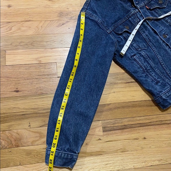 💥SOLD💥 Vintage Levi’s Denim Trucker David Bowie Jacket - Picture 11 of 11